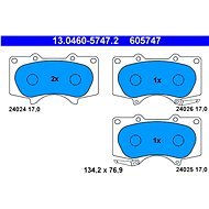 ATE 605747 Brake pad set 13.0460-5747.2 - Brake Pads