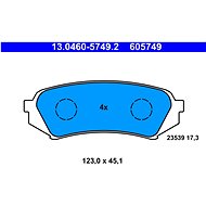 ATE 605749 Brake pad set 13.0460-5749.2 - Brake Pads