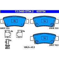 ATE 605754 Brake pad set 13.0460-5754.2 - Brake Pads