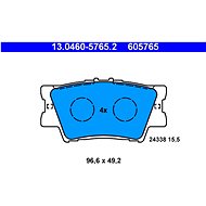 ATE 605765 Brake pad set 13.0460-5765.2 - Brake Pads