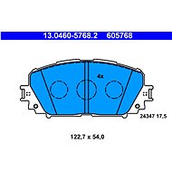 ATE 605768 Brake pad set 13.0460-5768.2 - Brake Pads