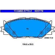 ATE 605770 Brake pad set 13.0460-5770.2 - Brake Pads