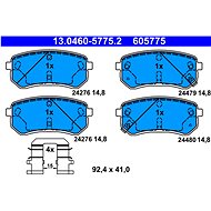 ATE 605775 Brake pad set 13.0460-5775.2 - Brake Pads