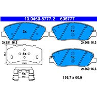 ATE 605777 Brake pad set 13.0460-5777.2 - Brake Pads