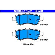 ATE 605784 Brake pad set 13.0460-5784.2 - Brake Pads