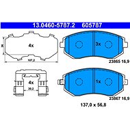 ATE 605787 Brake pad set 13.0460-5787.2 - Brake Pads