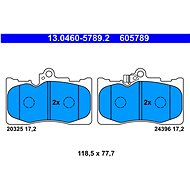 ATE 605789 Brake pad set 13.0460-5789.2 - Brake Pads