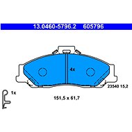 ATE Brake pad set 13.0460-5796.2 - Brake Pads