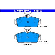 ATE 605807 Brake pad set 13.0460-5807.2 - Brake Pads
