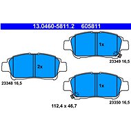 ATE 605811 Brake pad set 13.0460-5811.2 - Brake Pads