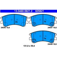 ATE 605821 Brake pad set 13.0460-5821.2 - Brake Pads