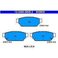 ATE 605826 Brake pad set 13.0460-5826.2 - Brake Pads