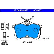 ATE 605827 Brake pad set 13.0460-5827.2 - Brake Pads