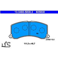 ATE 605838 Brake pad set 13.0460-5838.2 - Brake Pads