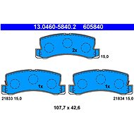 ATE 605840 Brake pad set 13.0460-5840.2 - Brake Pads