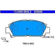 ATE 605845 Brake pad set 13.0460-5845.2 - Brake Pads
