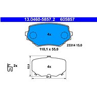 ATE 605857 Brake pad set 13.0460-5857.2 - Brake Pads
