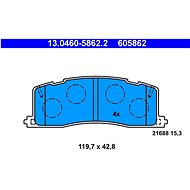 ATE Brake pads 13.0460-5862.2 - Brake Pads