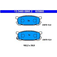 ATE 605866 Brake pad set 13.0460-5866.2 - Brake Pads