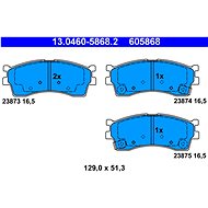 ATE 605868 Brake pad set 13.0460-5868.2 - Brake Pads