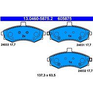 ATE 605875 Brake pad set 13.0460-5875.2 - Brake Pads