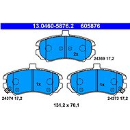 ATE 605876 Brake pad set 13.0460-5876.2 - Brake Pads