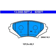 ATE 605877 Brake pad set 13.0460-5877.2 - Brake Pads