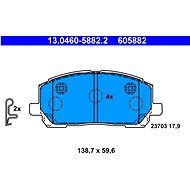 ATE 605882 Brake pad set 13.0460-5882.2 - Brake Pads