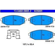 ATE 605885 Brake pad set 13.0460-5885.2 - Brake Pads