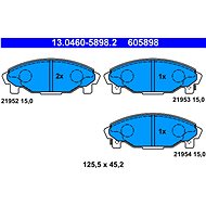 ATE 605898 Brake pad set 13.0460-5898.2 - Brake Pads
