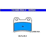 ATE 605924 Brake pad set 13.0460-5924.2 - Brake Pads