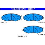 ATE 605937 Brake pad set 13.0460-5937.2 - Brake Pads