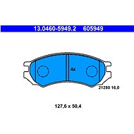 ATE 605949 Brake pad set 13.0460-5949.2 - Brake Pads