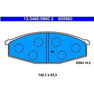 ATE 605960 Brake pad set 13.0460-5960.2 - Brake Pads