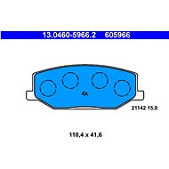 ATE 605966 Brake pad set 13.0460-5966.2 - Brake Pads