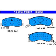 ATE 605968 Brake pad set 13.0460-5968.2 - Brake Pads