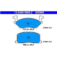 ATE 605969 Brake pad set 13.0460-5969.2 - Brake Pads