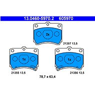ATE 605970 Brake pad set 13.0460-5970.2 - Brake Pads