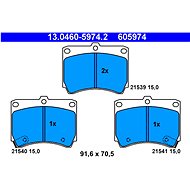 ATE 605974 Brake pad set 13.0460-5974.2 - Brake Pads