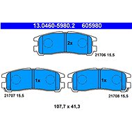 ATE 605980 Brake pad set 13.0460-5980.2 - Brake Pads