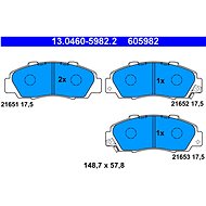 ATE 605982 Brake pad set 13.0460-5982.2 - Brake Pads