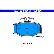 ATE 605986 Brake pad set 13.0460-5986.2 - Brake Pads