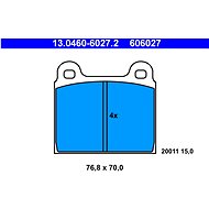 ATE 606027 Brake pad set 13.0460-6027.2 - Brake Pads