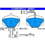 ATE 606917 Brake pad set 13.0460-6917.2 - Brake Pads