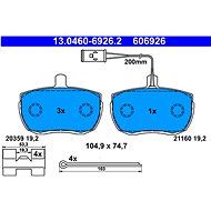 ATE 606926 Brake pad set 13.0460-6926.2 - Brake Pads