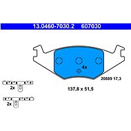 ATE 607030 Brake pad set 13.0460-7030.2 - Brake Pads
