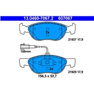 ATE 607067 Brake pad set 13.0460-7067.2 - Brake Pads