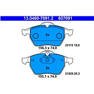ATE 607091 Brake pad set 13.0460-7091.2 - Brake Pads