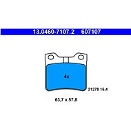 ATE 607107 Brake pad set 13.0460-7107.2 - Brake Pads