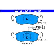 ATE 607108 Brake pad set 13.0460-7108.2 - Brake Pads